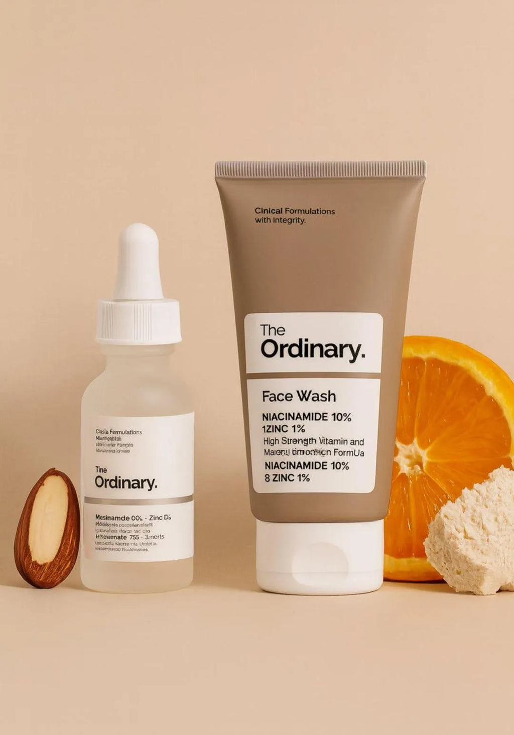 Skin Brightening Niacinamide Serum And Face Wash