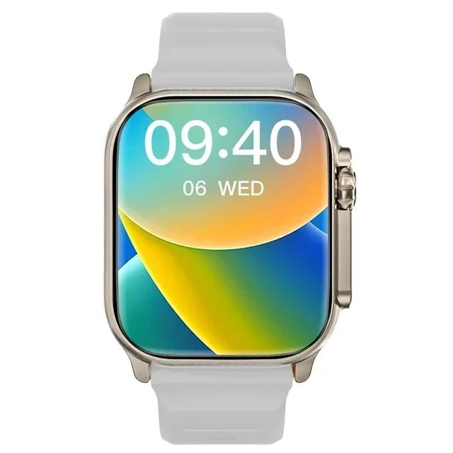 2024 T10 Ultra 2 2.09inch Smart Watch Wireless Charging Blutooth Call Smart Watch with Strap Lock Real Screw Heart Rate Sport